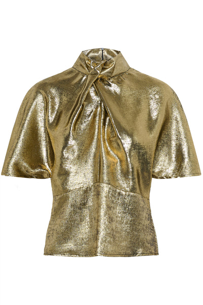 SLMirmir Blouse SS Golden Surface - 300478 - 30408746 Thumbnail