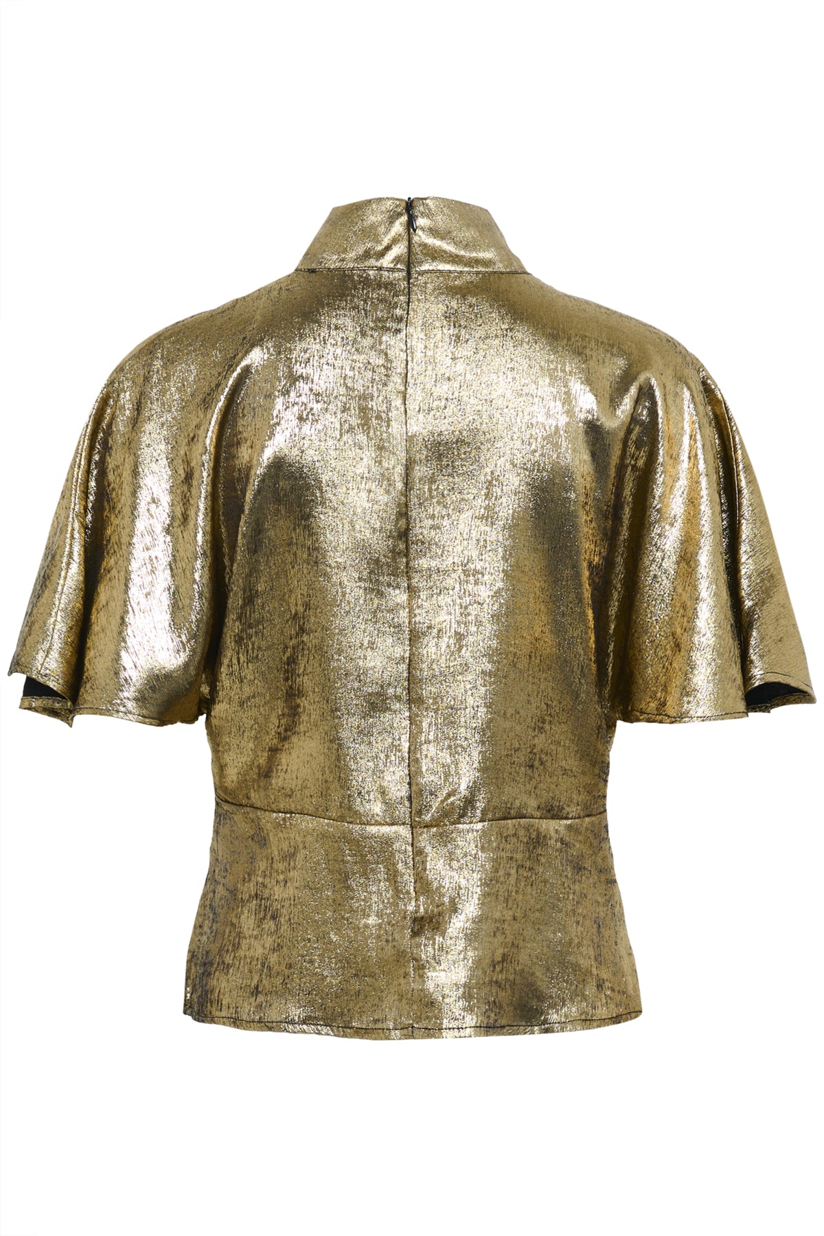 SLMirmir Blouse SS Golden Surface - 300478 - 30408746