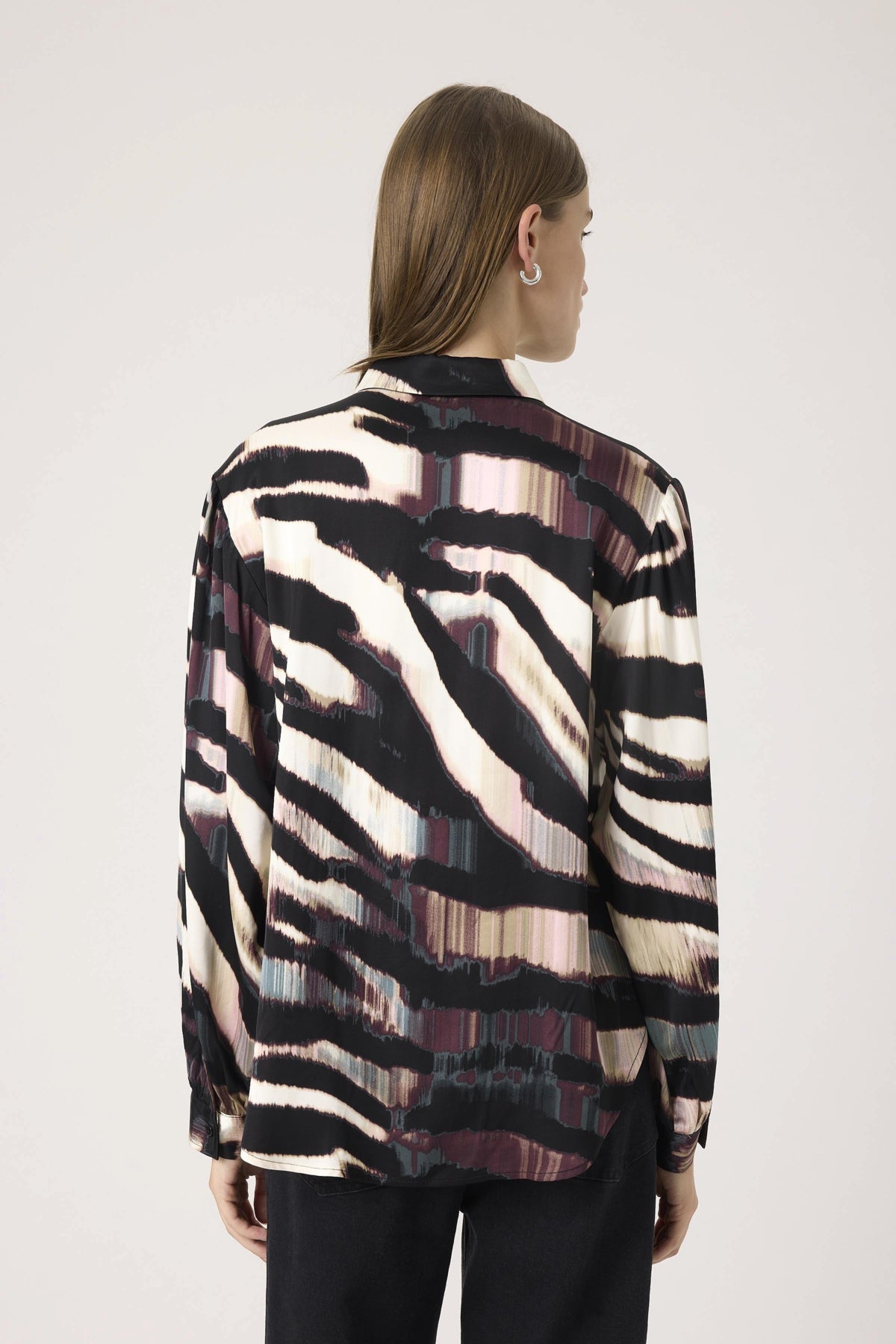 SLCiela Ebba Shirt LS Animalistic Print - 304367 - 30408749