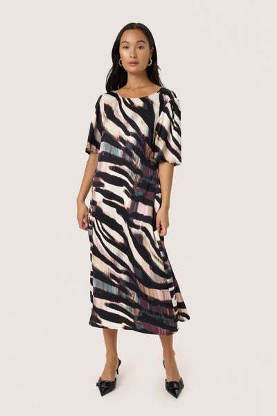 SLCiela Dress Animalistic Print - 304367 - 30408752 Thumbnail