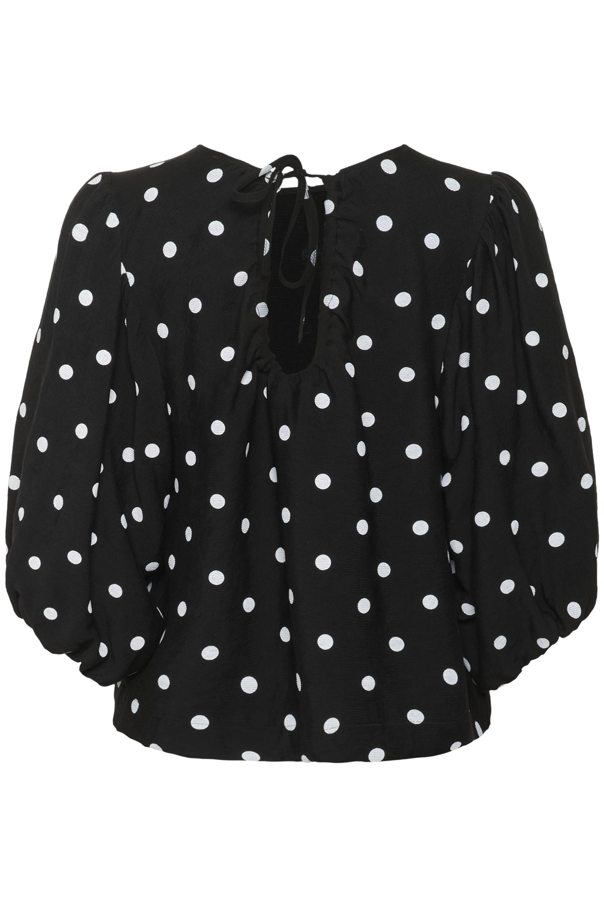 SLIdola Blouse SS Black and White Dots - 304365 - 30408753