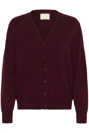 SLMolina V-Neck Cardigan Winetasting - 192118 - 30408754