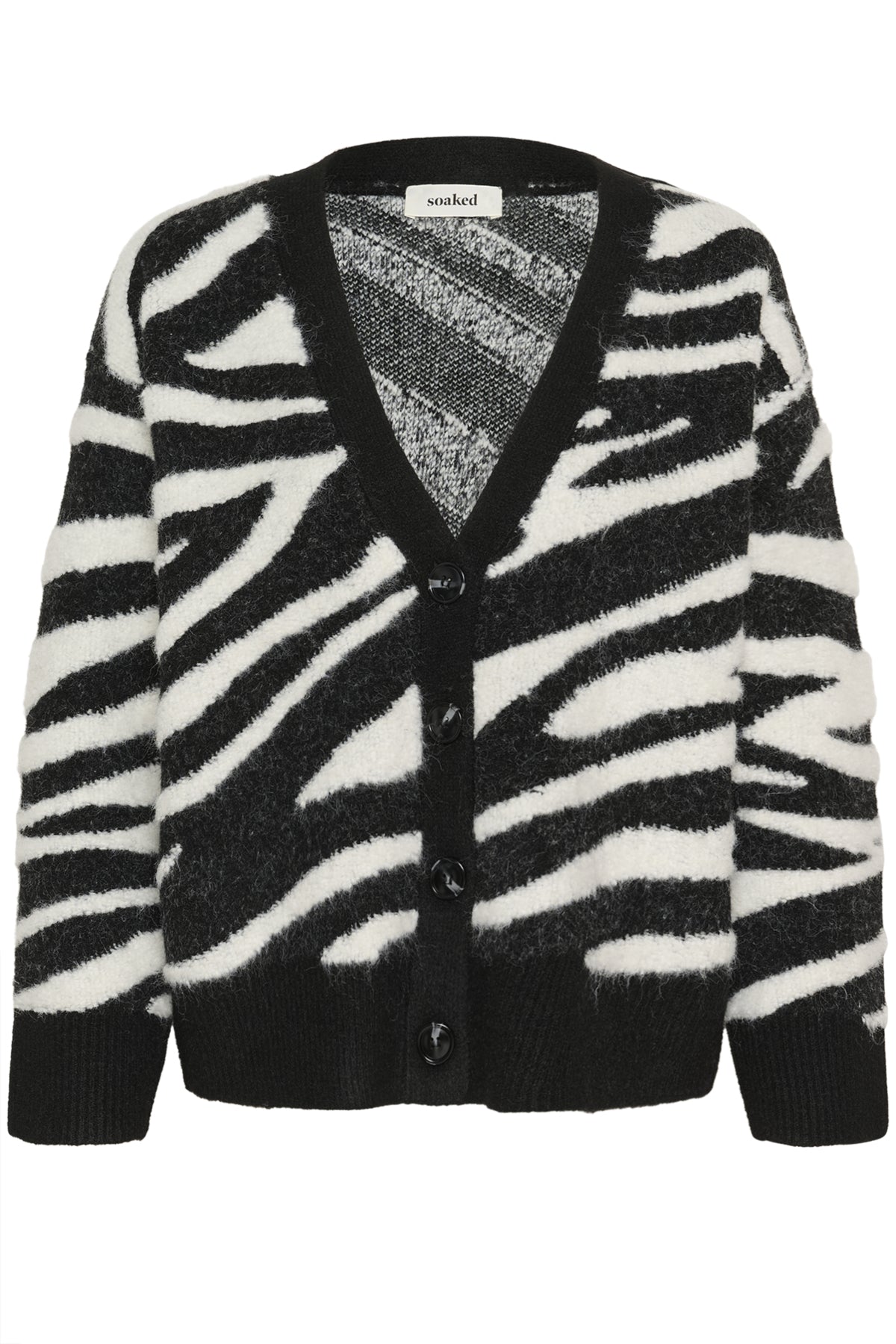 SLSorea Cardigan Black and White Animal - 30436 - 30408755