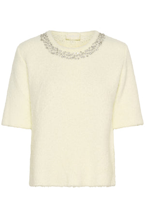 SLSelene Pullover SS Whisper White - 110701 - 30408768