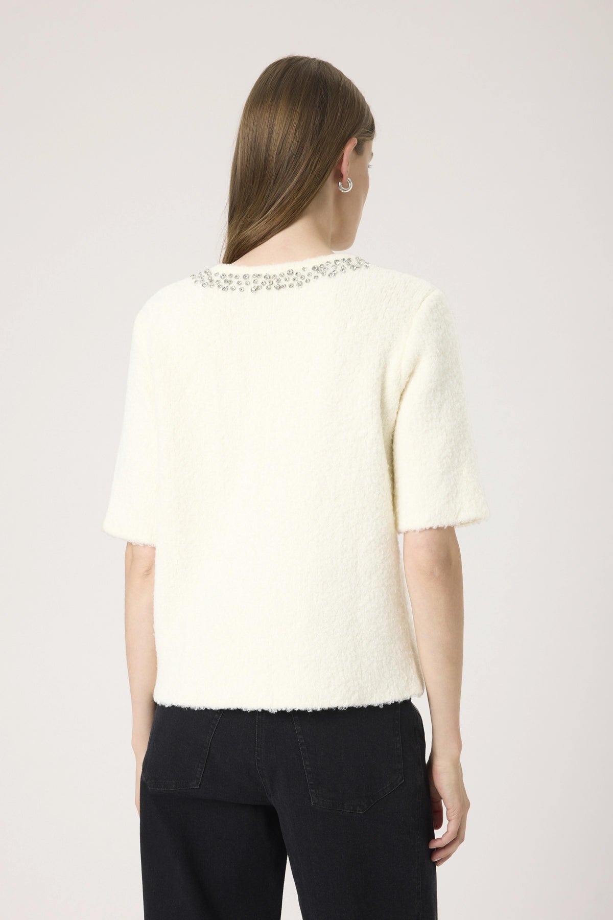 SLSelene Pullover SS Whisper White - 110701 - 30408768