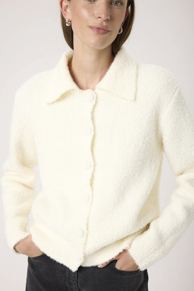 SLSelene Cardigan Whisper White - 110701 - 30408769 Thumbnail