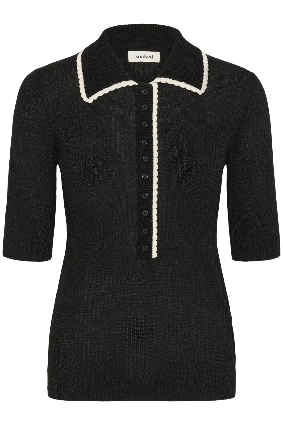 SLLaisa Polo Pullover Black - 194008 - 30408771