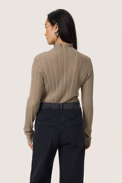 SLLaisa Regular Pullover Dune - 171009 - 30408772 Thumbnail