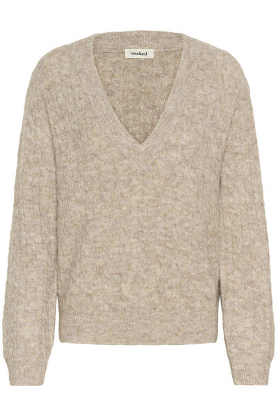 SLVespera Pullover Dune Melange - 1710091 - 30408774 Thumbnail