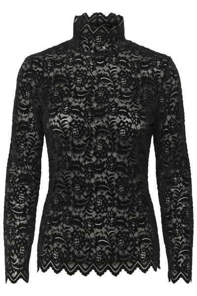 SLSable Mockneck Tee Black - 194008 - 30408794 Thumbnail