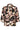 SLCinna Elly Shirt SS Chocolate Autumn Leaves - 30408801