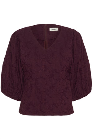 SLMaybel Blouse 3/4 Winetasting - 192118 - 30408805