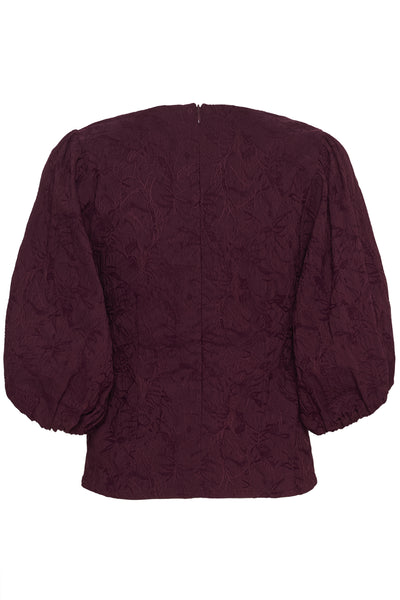 SLMaybel Blouse 3/4 Winetasting - 192118 - 30408805 Thumbnail