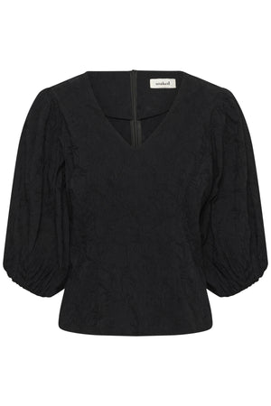 SLMaybel Blouse 3/4 Black - 194008 - 30408805