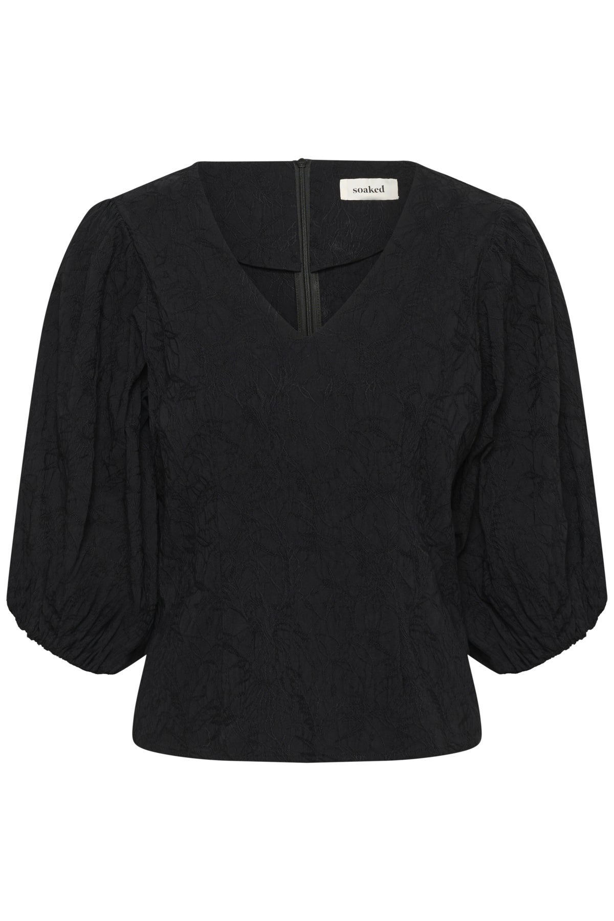 SLMaybel Blouse 3/4 Black - 194008 - 30408805
