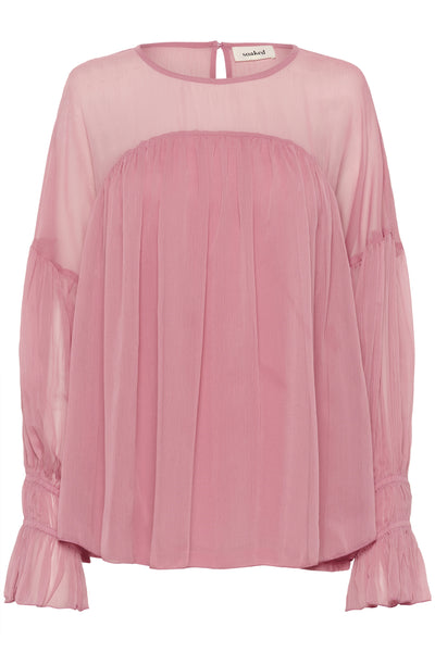 SLHarietta Blouse LS Polignac - 30408815 Thumbnail