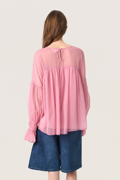 SLHarietta Blouse LS Polignac - 30408815 Thumbnail