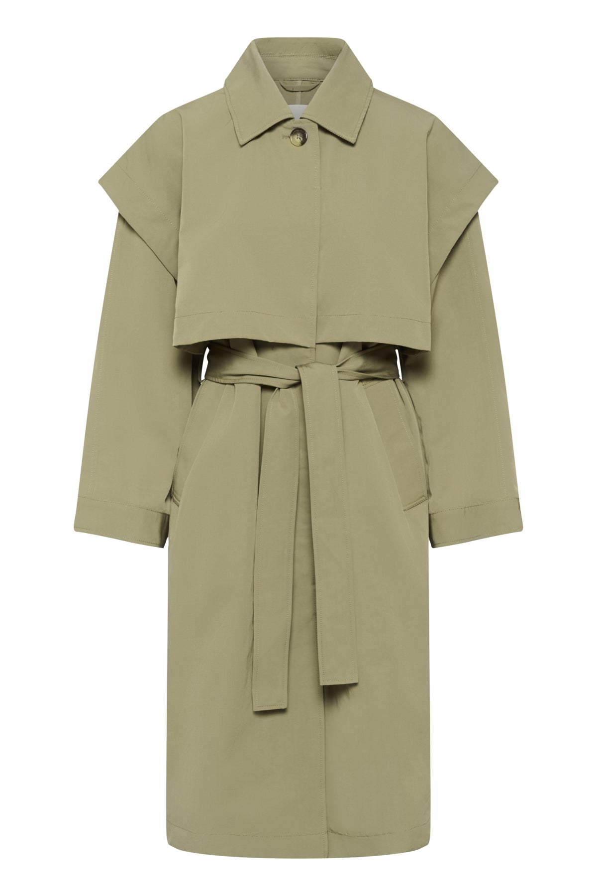 SLRowena Trench Coat Mermaid - 170618 - 30408820