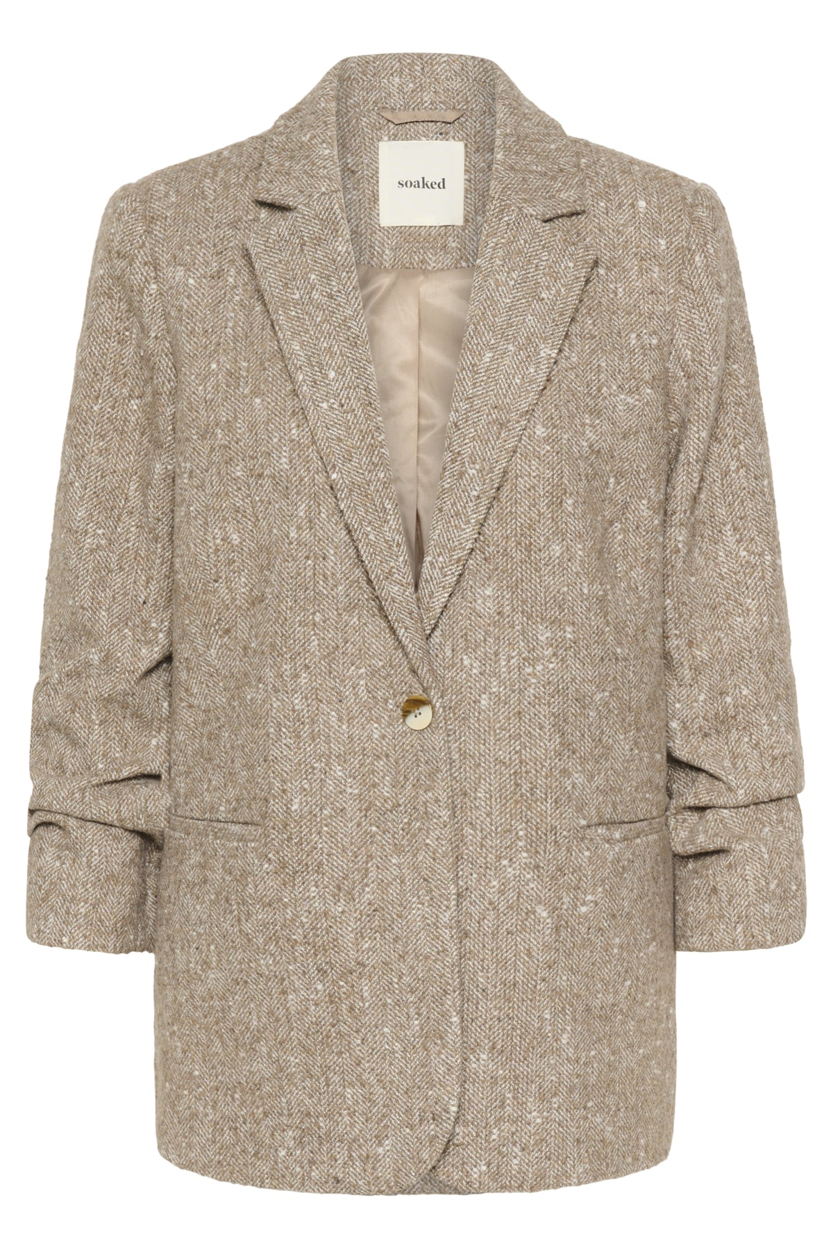 SLOleia Blazer Fossil and White Twill - 30437 - 30408824