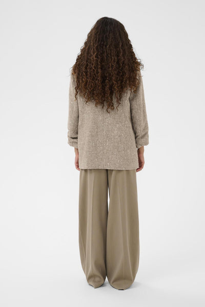 SLOleia Blazer Fossil and White Twill - 30437 - 30408824 Thumbnail