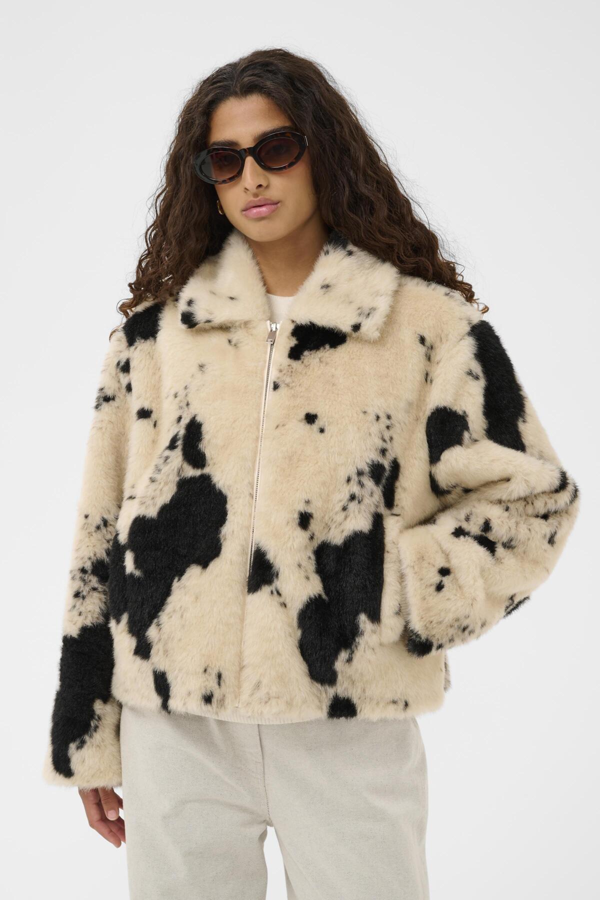 SLTanith Jacket White and Black Animal - 30445 - 30408836