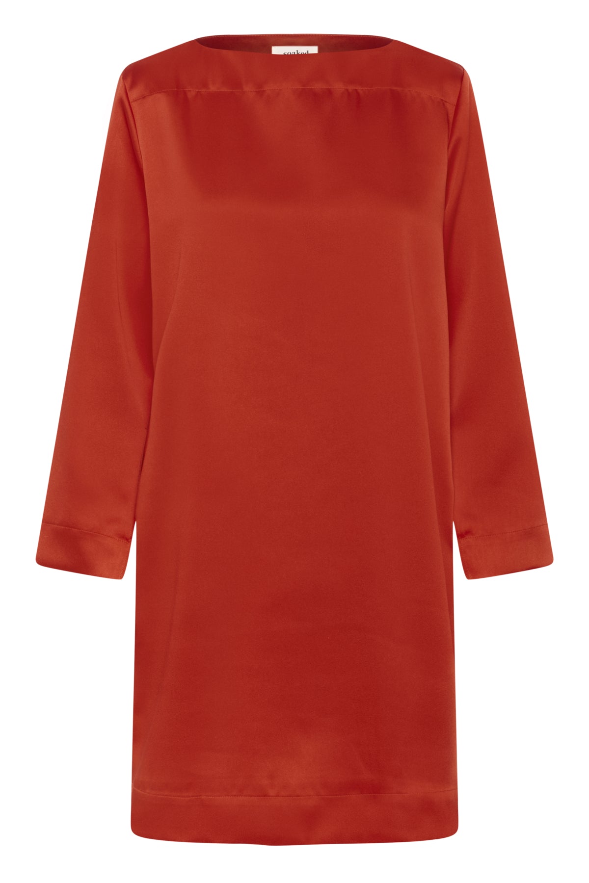 SLLiva Boatneck Dress Red Alert - 181559 - 30408845