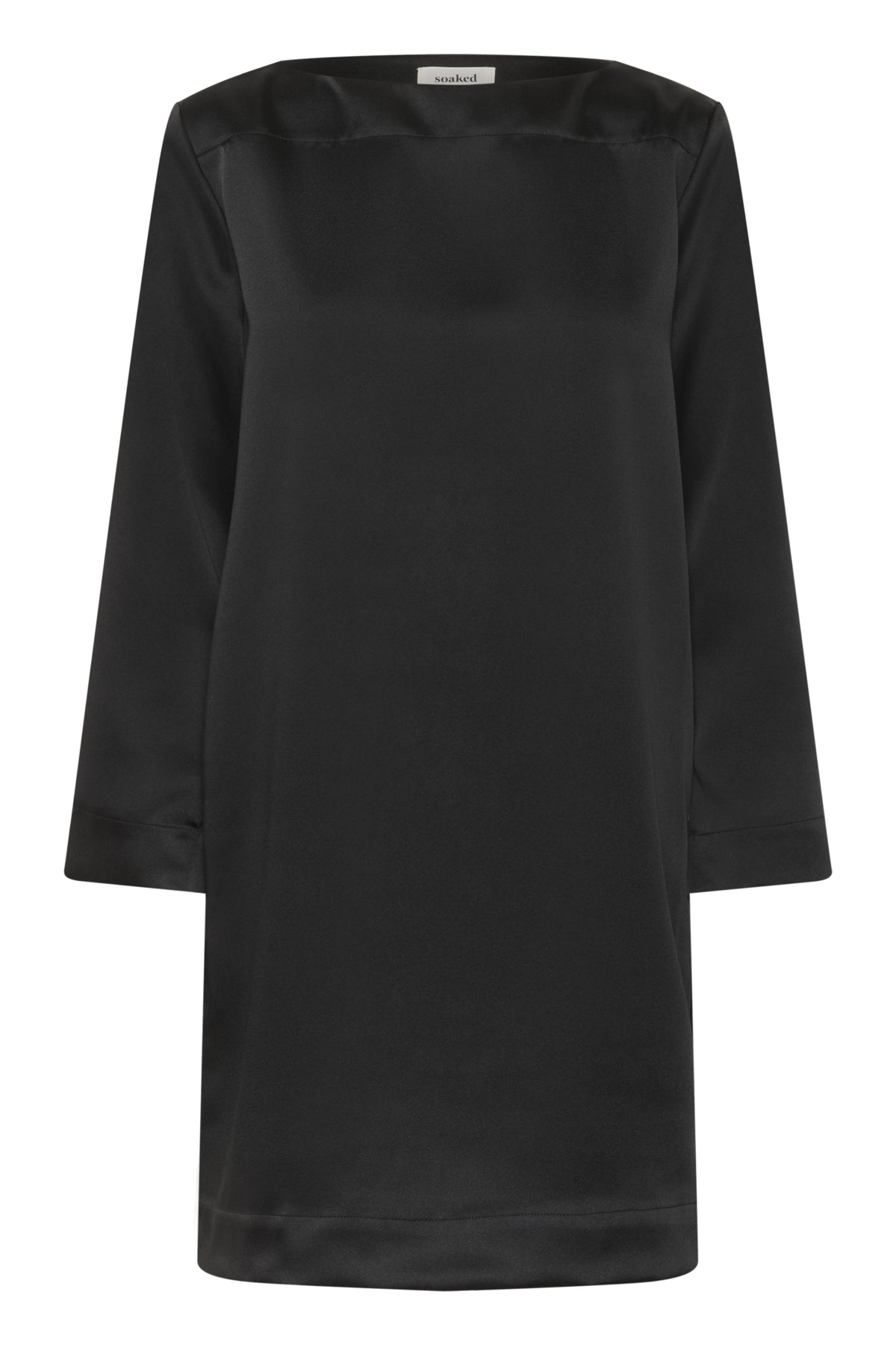 SLLiva Boatneck Dress Black - 194008 - 30408845