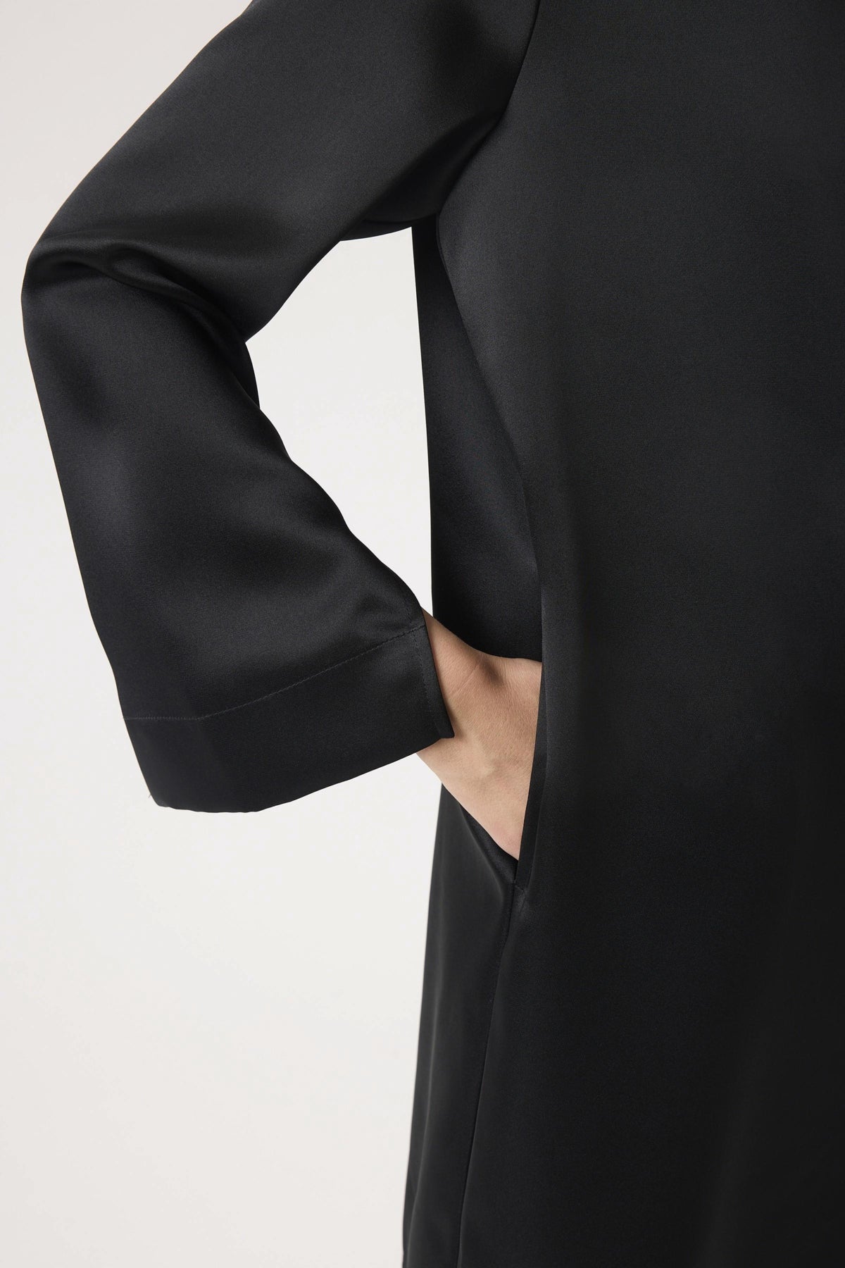 SLLiva Boatneck Dress Black - 194008 - 30408845