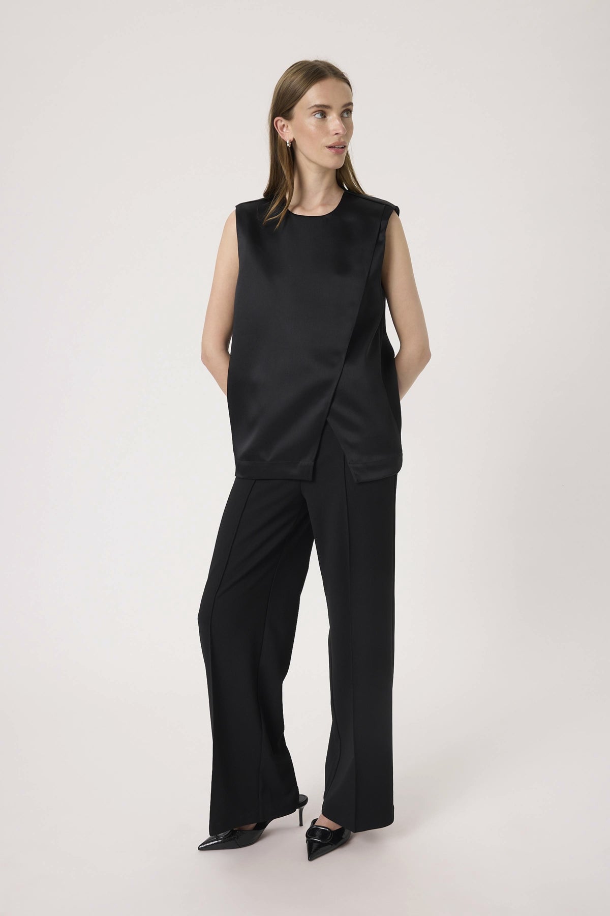 SLLiva Sarina Waistcoat Black - 194008 - 30408846