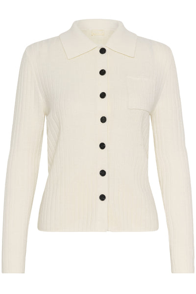 SLMolina Polo Cardigan Turtledove - 125202 - 30408848 Thumbnail