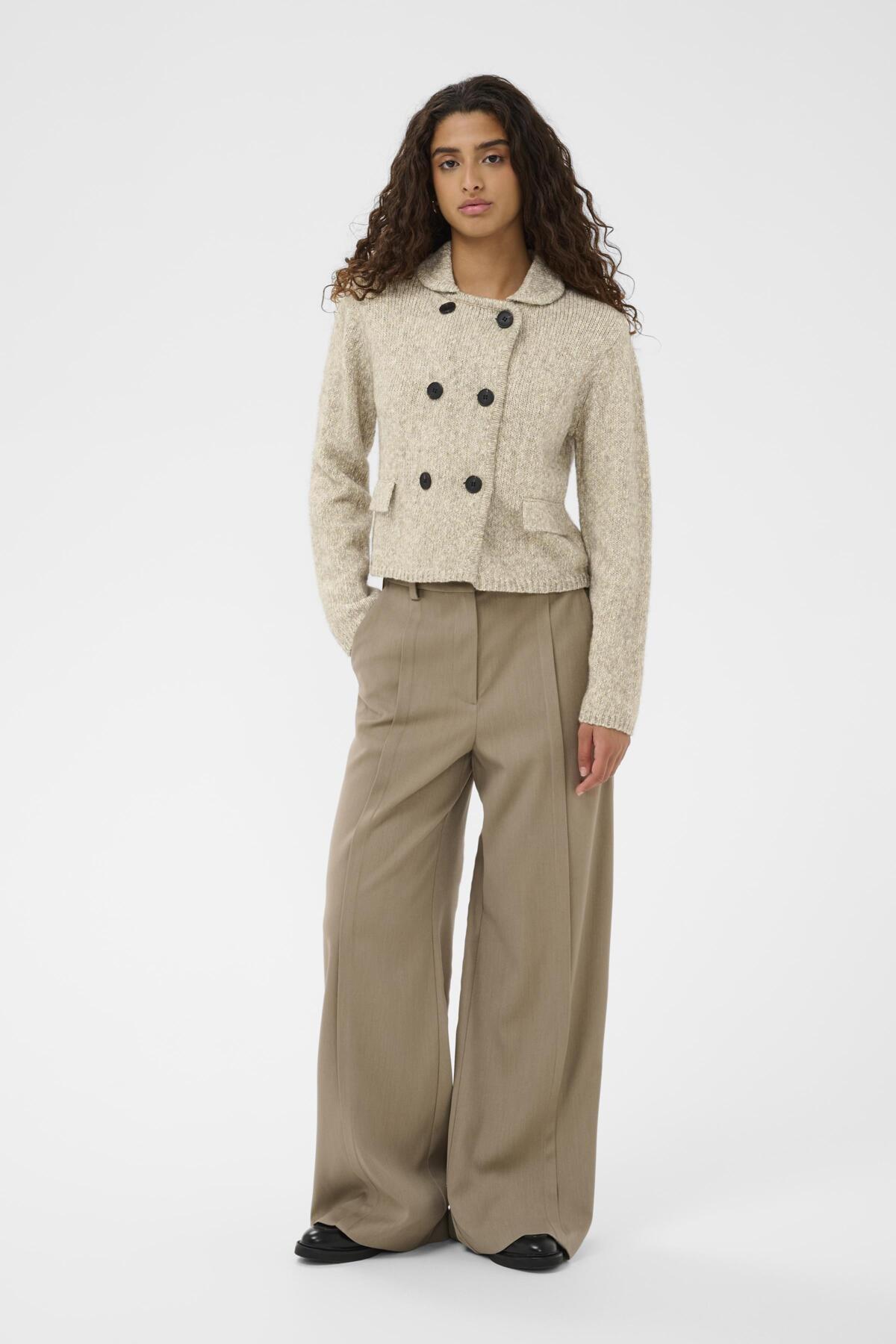 SLZefira Cardigan Timber Wolf Melange - 1713101 - 30408850