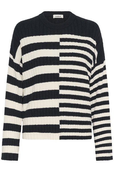 SLZillia Pullover Salute and White Stripe - 3045 - 30408864 Thumbnail