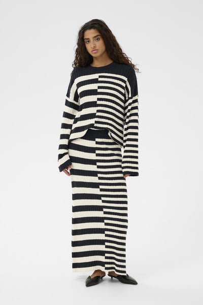 SLZillia Pullover Salute and White Stripe - 3045 - 30408864 Thumbnail