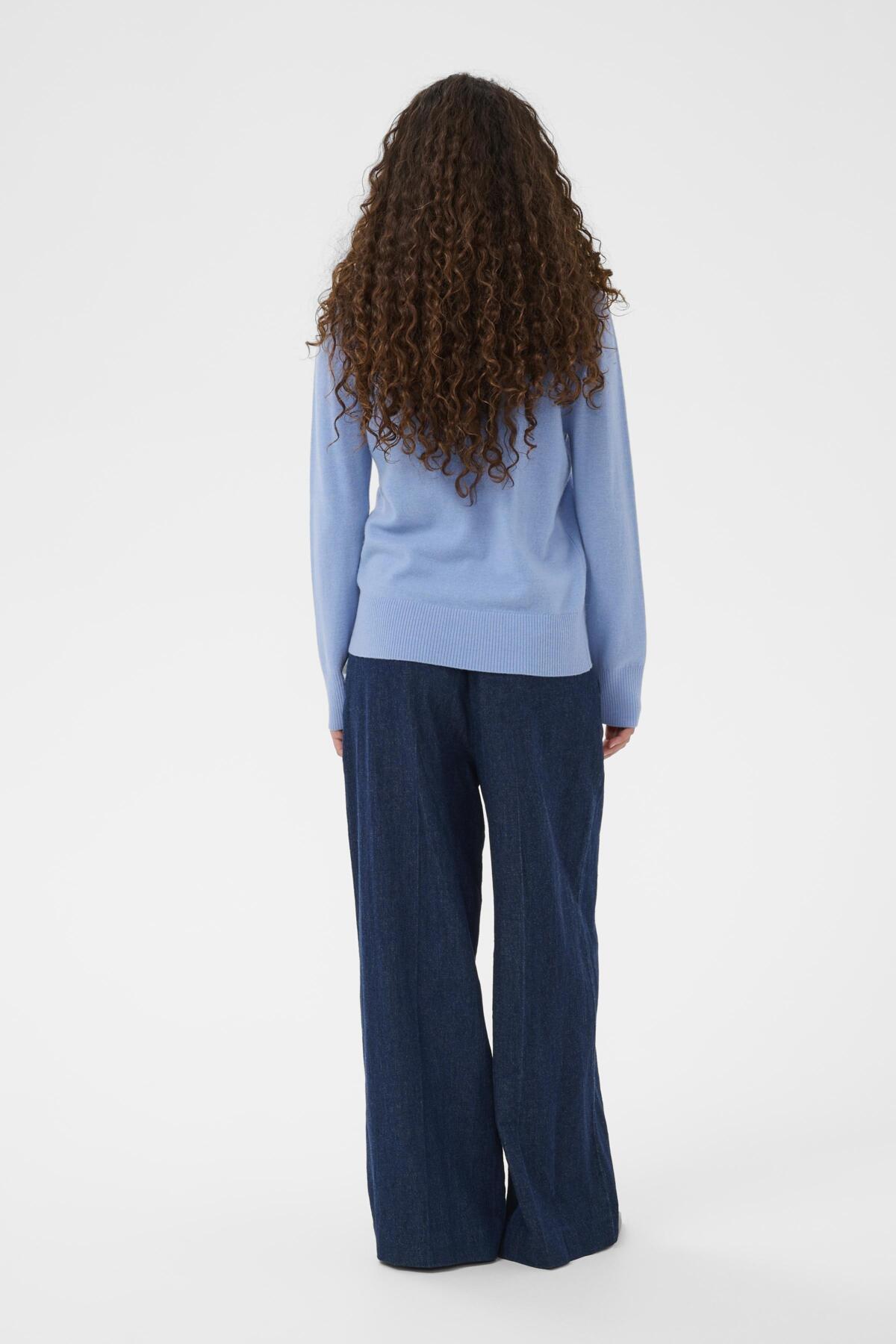 SLMolina Roundneck Pullover Hydrangea - 164030 - 30408865