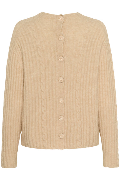 SLAnina Cable Pullover Parchment Melange - 1309081 - 30408866 Thumbnail