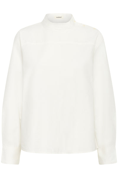 SLEmanda Blouse LS Bright White - 110601 - 30408893 Thumbnail