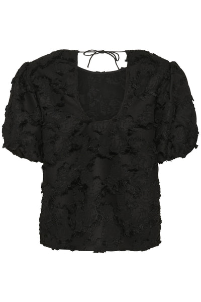 SLVaya Blouse SS Black - 194008 - 30408895 Thumbnail
