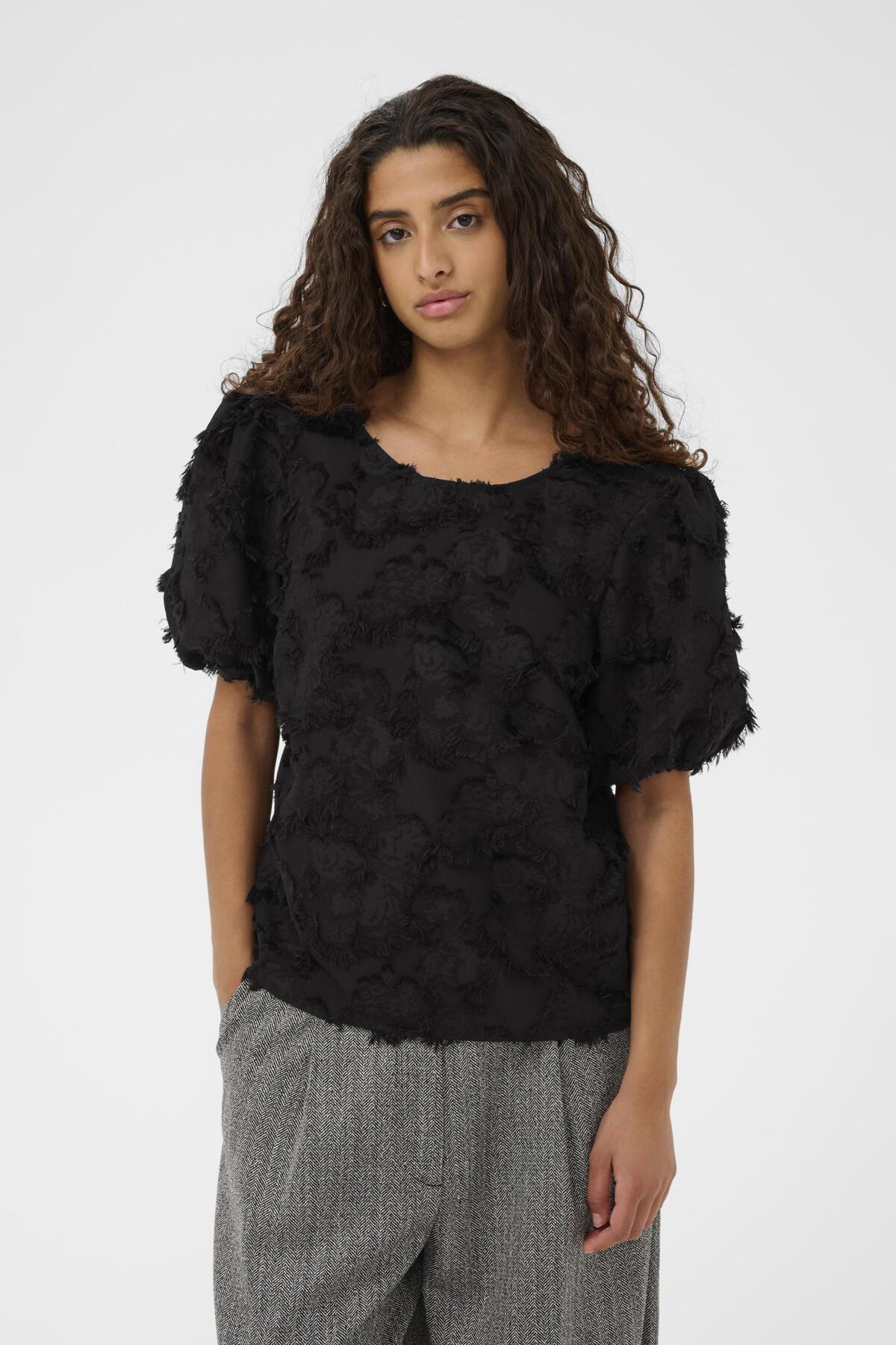 SLVaya Blouse SS Black - 194008 - 30408895