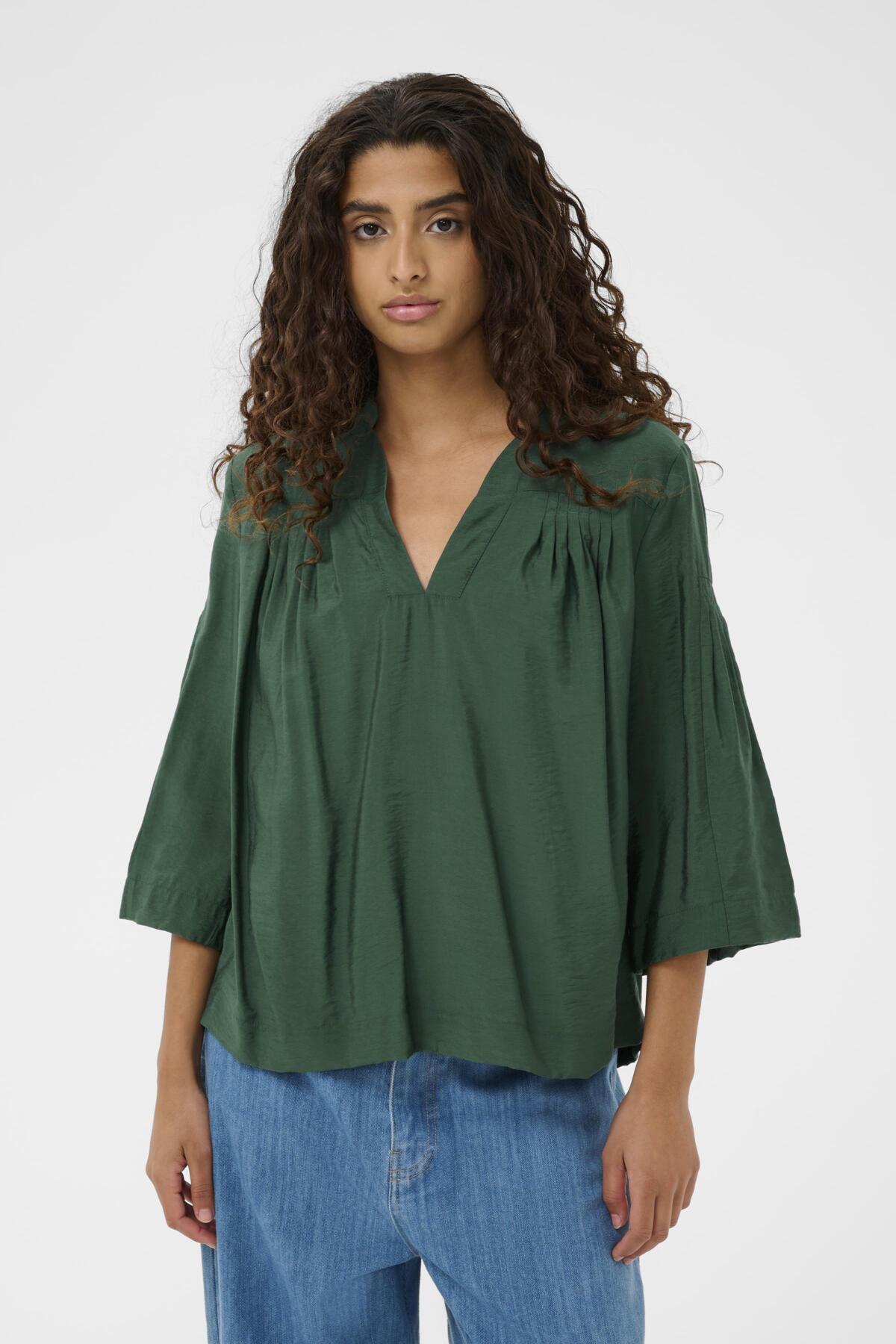 SLEneya Blouse Trekking Green - 195411 - 30408898