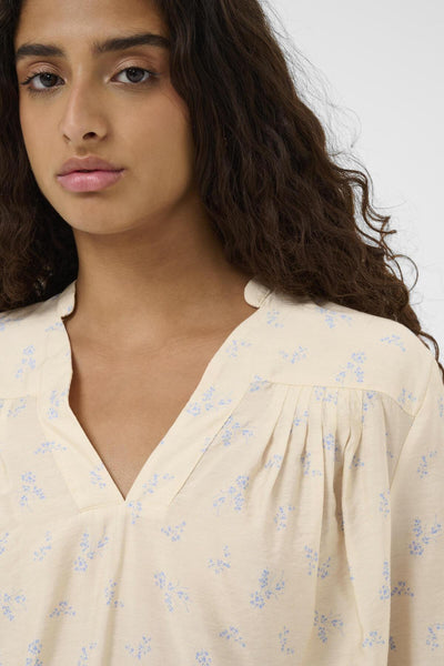 SLEneya Printed Blouse Parchment Ditsy Print - 304532 - 30408899 Thumbnail