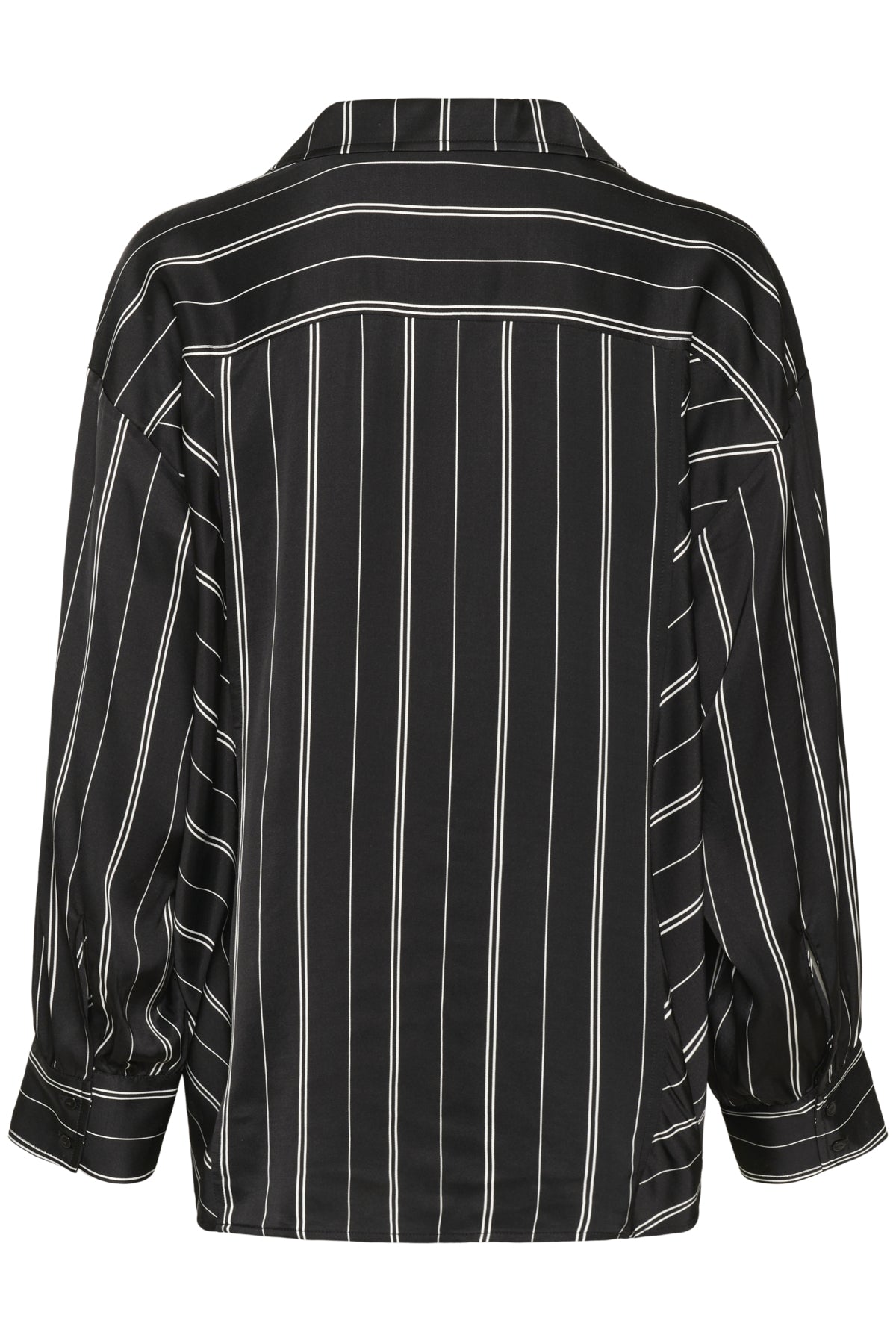 SLMarcela Printed Shirt Black W White Stripes - 304533 - 30408904