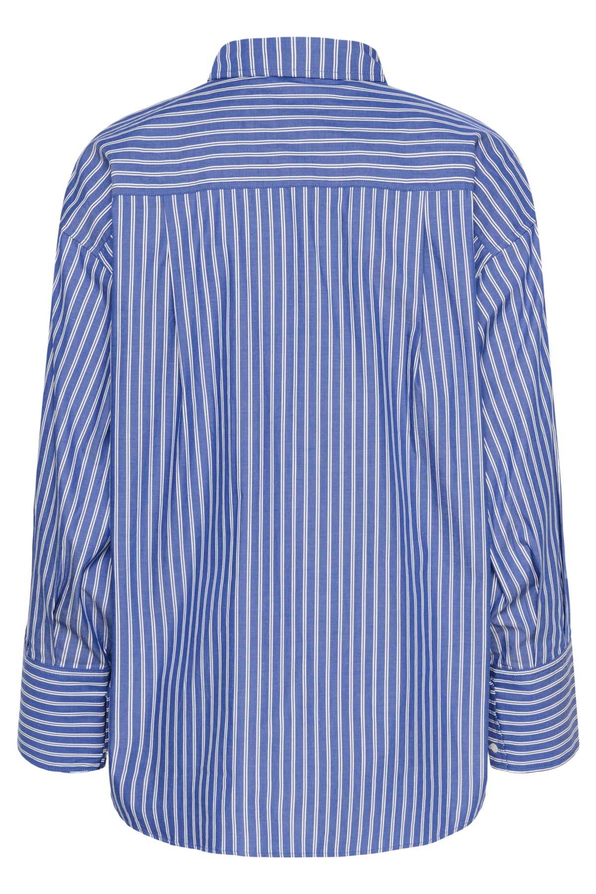 SLCalken Shirt LS Nouvean Navy Stripe - 304530 - 30408906