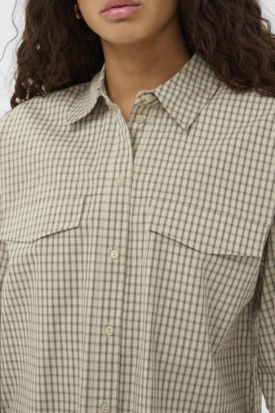 SLSivah Shirt LS Parchment Checks - 304511 - 30408908 Thumbnail