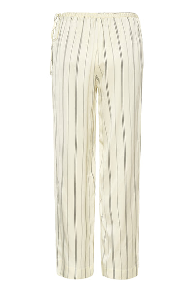 SLMarcela Printed Pants White W Black Stripes - 304534 - 30408923 Thumbnail
