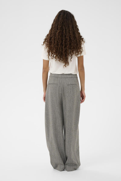 SLNanine Barrel Pants Grey Herringbone - 304513 - 30408925 Thumbnail