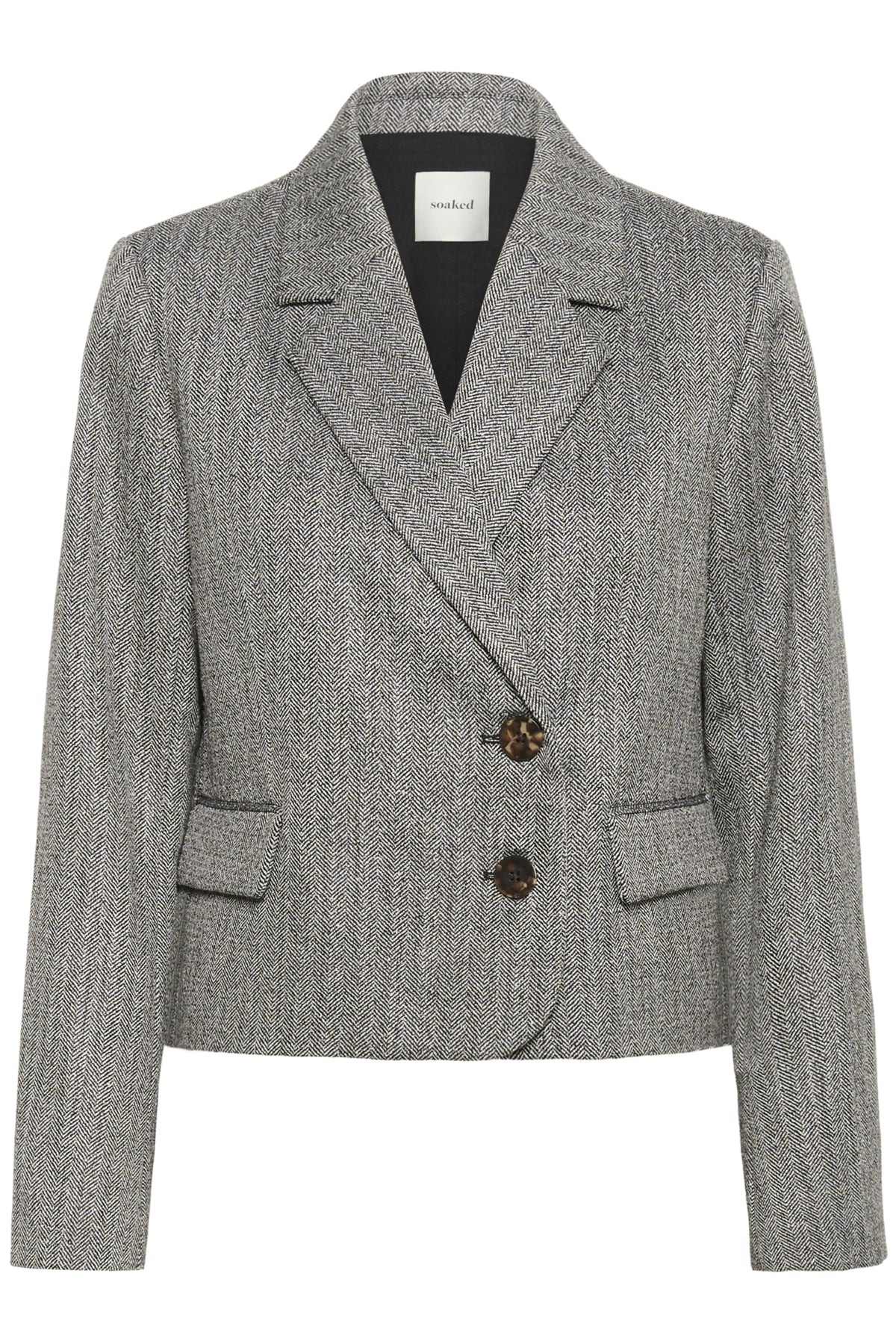 SLNanine Blazer Grey Herringbone - 304513 - 30408933