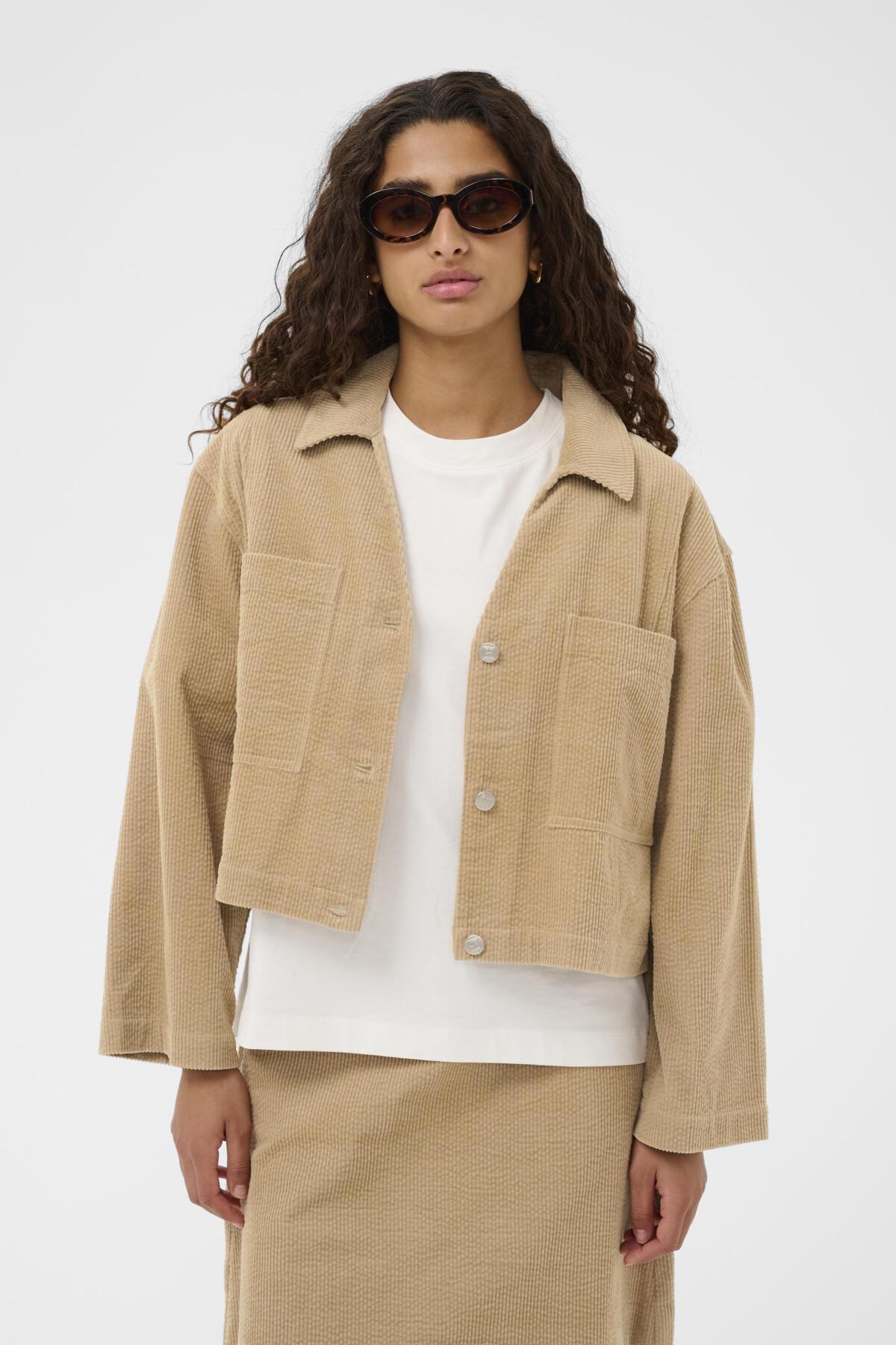 SLLauven Altea Shirt LS TIMBER WOLF - 171310 - 30408941