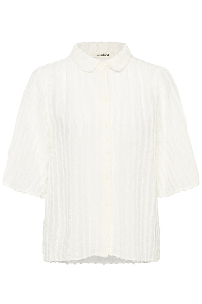 SLVecenna Hela Shirt SS Whisper White - 110701 - 30408953 Thumbnail