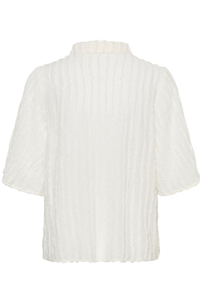 SLVecenna Hela Shirt SS Whisper White - 110701 - 30408953 Thumbnail