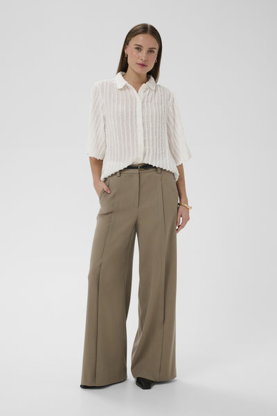 SLVecenna Hela Shirt SS Whisper White - 110701 - 30408953 Thumbnail